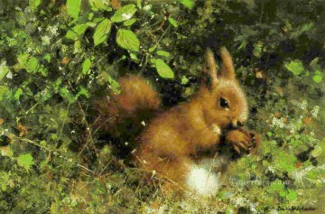 動物 Painting - dw014GD 動物 ウサギ